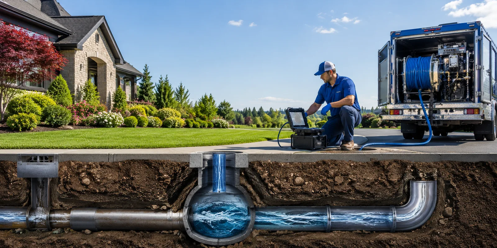 Drainage restoration information for Claysville, PA
